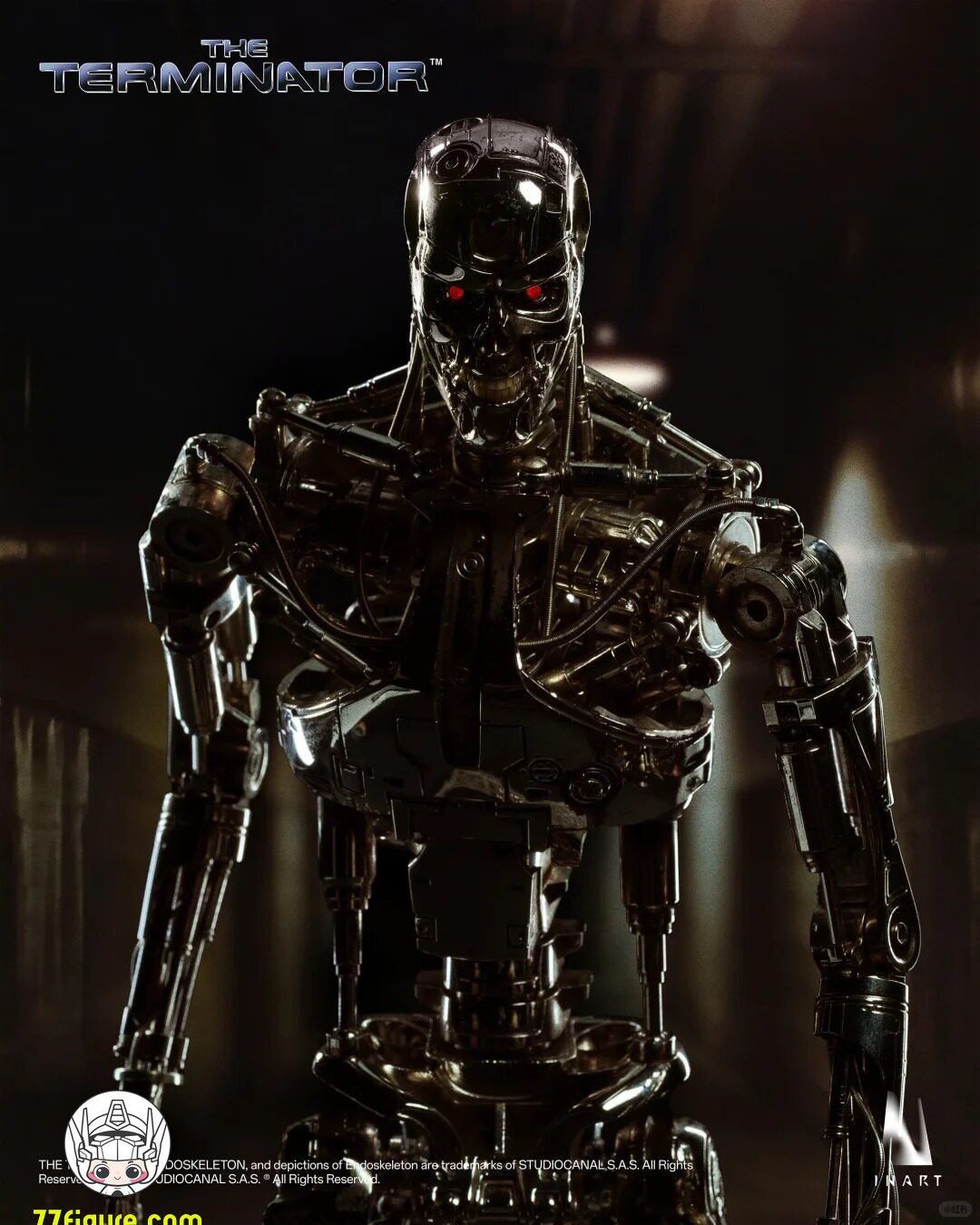 【予約商品】INART 1/6 AgA036 『ターミネーター』T-800 エンドスケルトン 塗装済み可動フィギュア