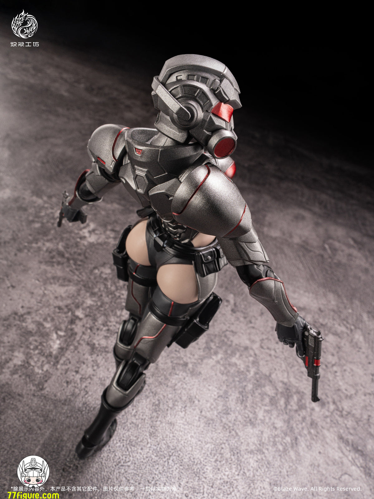 【予約商品】Blazing Wave Studio 1/12 ヴァルキリー ブリュンヒルデ 塗装済み可動フィギュア