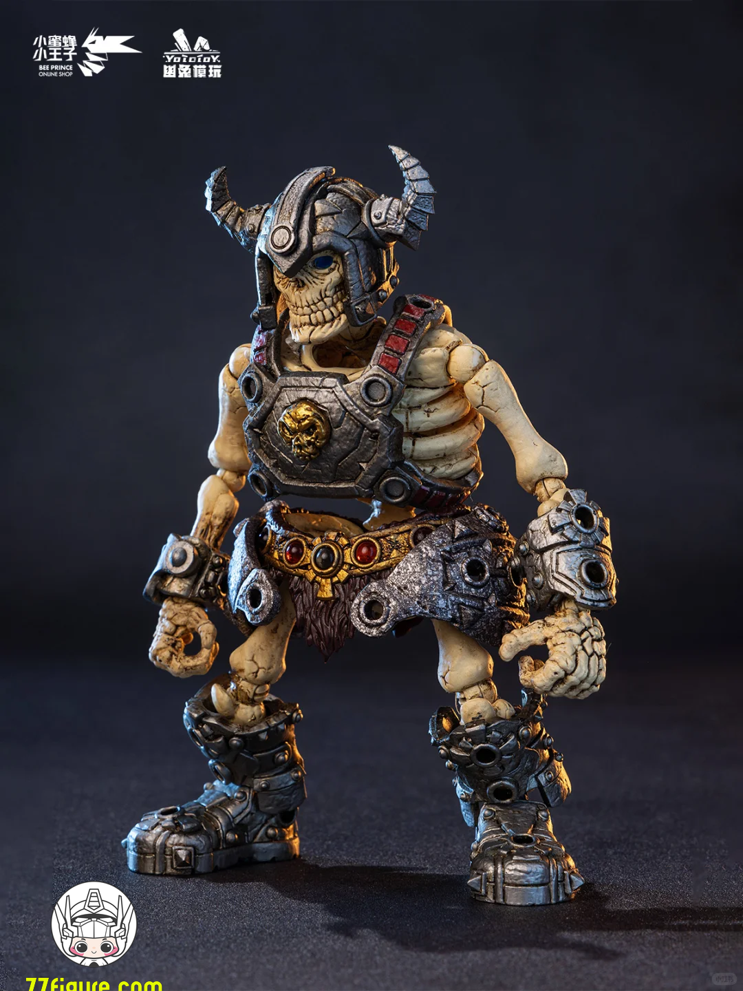 【予約商品】YoTo Toys 1/12 YTSS-004 スケルトンレギオン スケルトンバーサーカー 塗装済み可動フィギュア