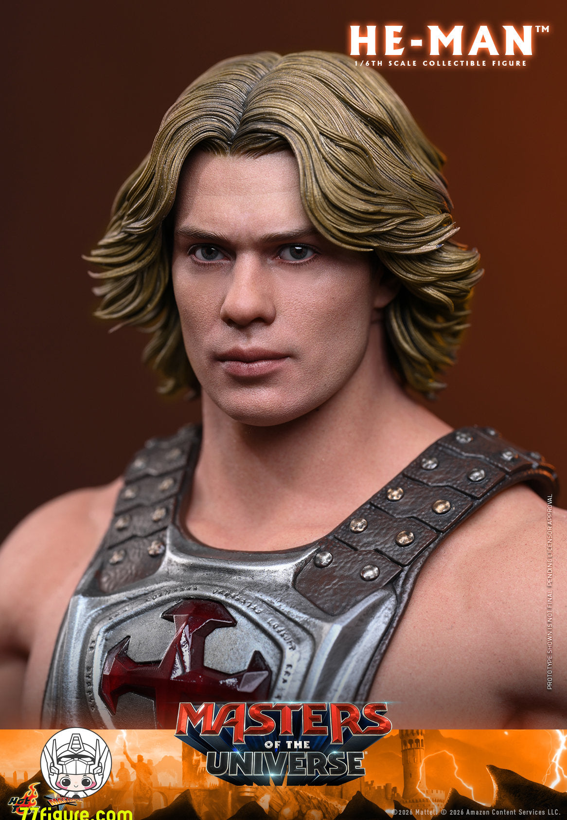 【予約商品】Hot Toys 1/6『マスターズ・オブ・ザ・ユニバース 2026』ヒーマン 塗装済み可動フィギュア