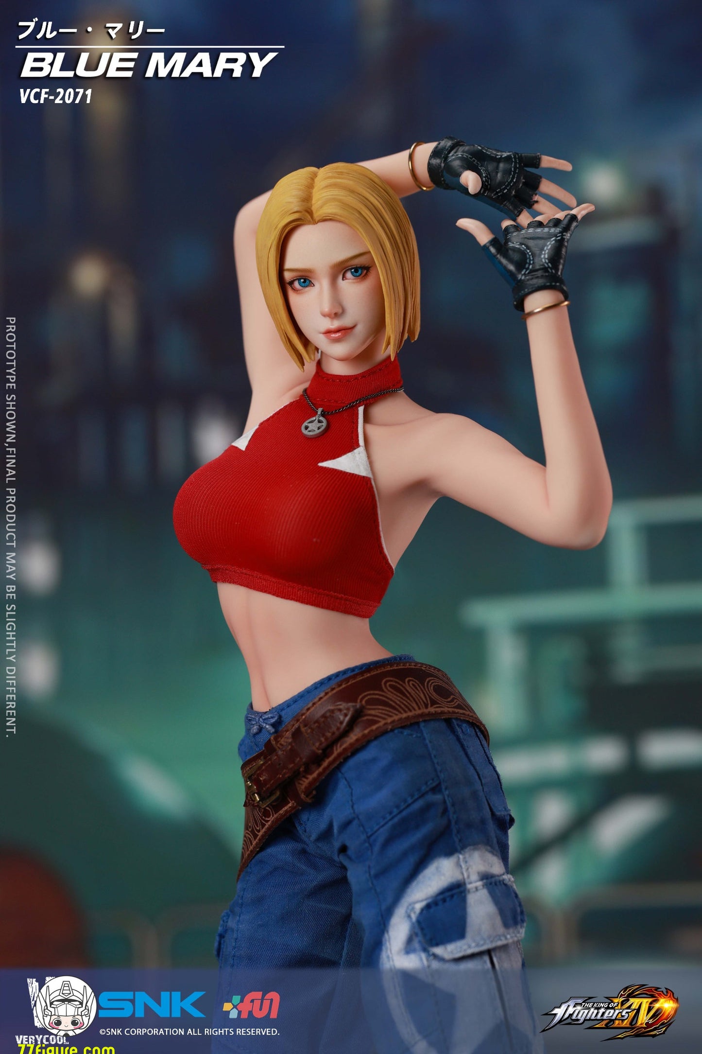 【予約商品】VERYCOOL 1/6 VCF-2071 『ザ・キング・オブ・ファイターズXIV』ブルー・マリー 塗装済み可動フィギュア
