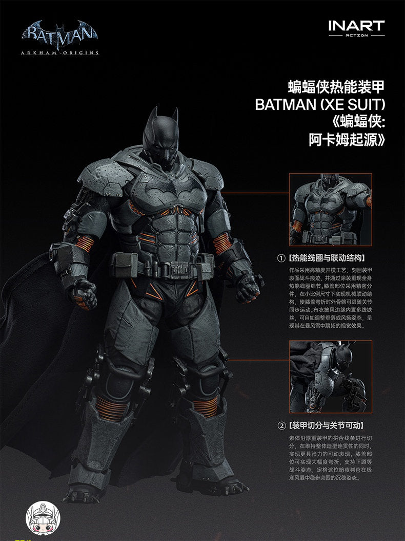 【予約商品】INART 1/12 MAG G0013『バットマン：アーカム・オリジンズ』バットマン XEスーツ 塗装済み可動フィギュア