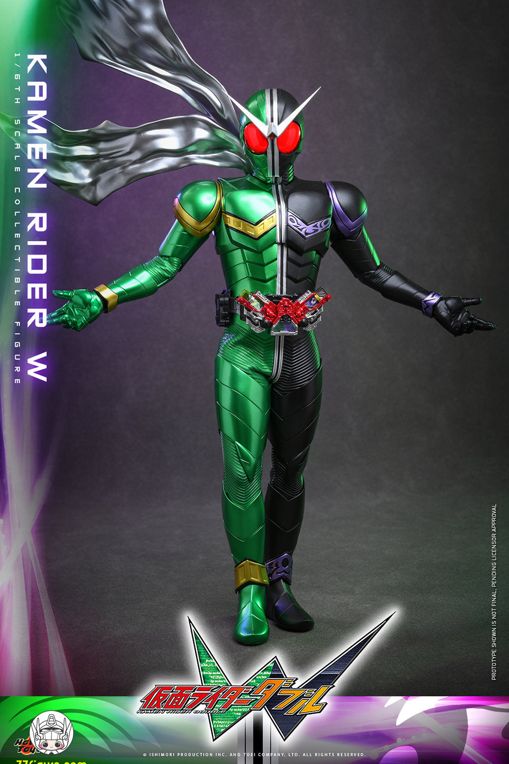 【予約商品】Hot Toys 1/6 TMS195 仮面ライダーW コレクター版 塗装済み可動フィギュア