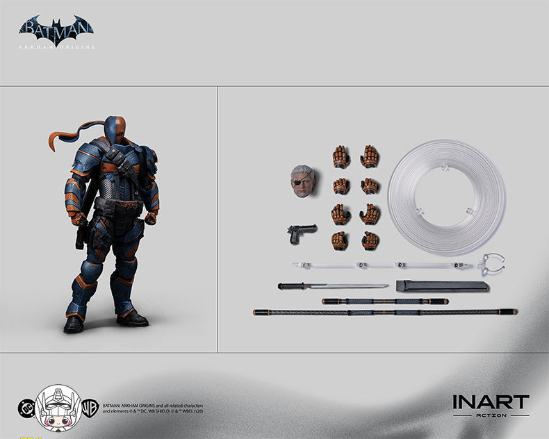 【予約商品】INART 1/12 MAG G0012『バットマン：アーカム・オリジンズ』デスストローク 塗装済み可動フィギュア