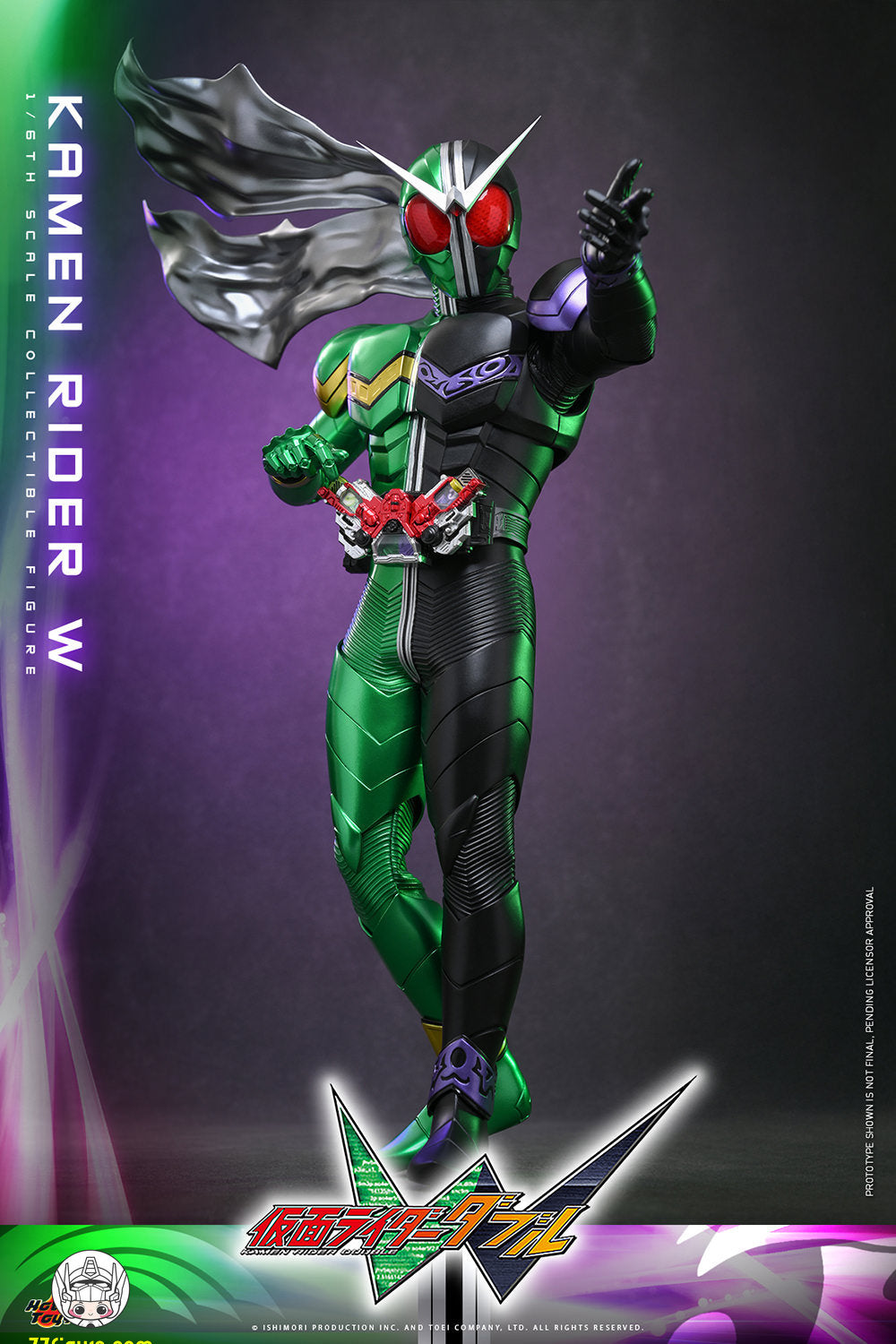 【予約商品】Hot Toys 1/6 TMS195 仮面ライダーW コレクター版 塗装済み可動フィギュア