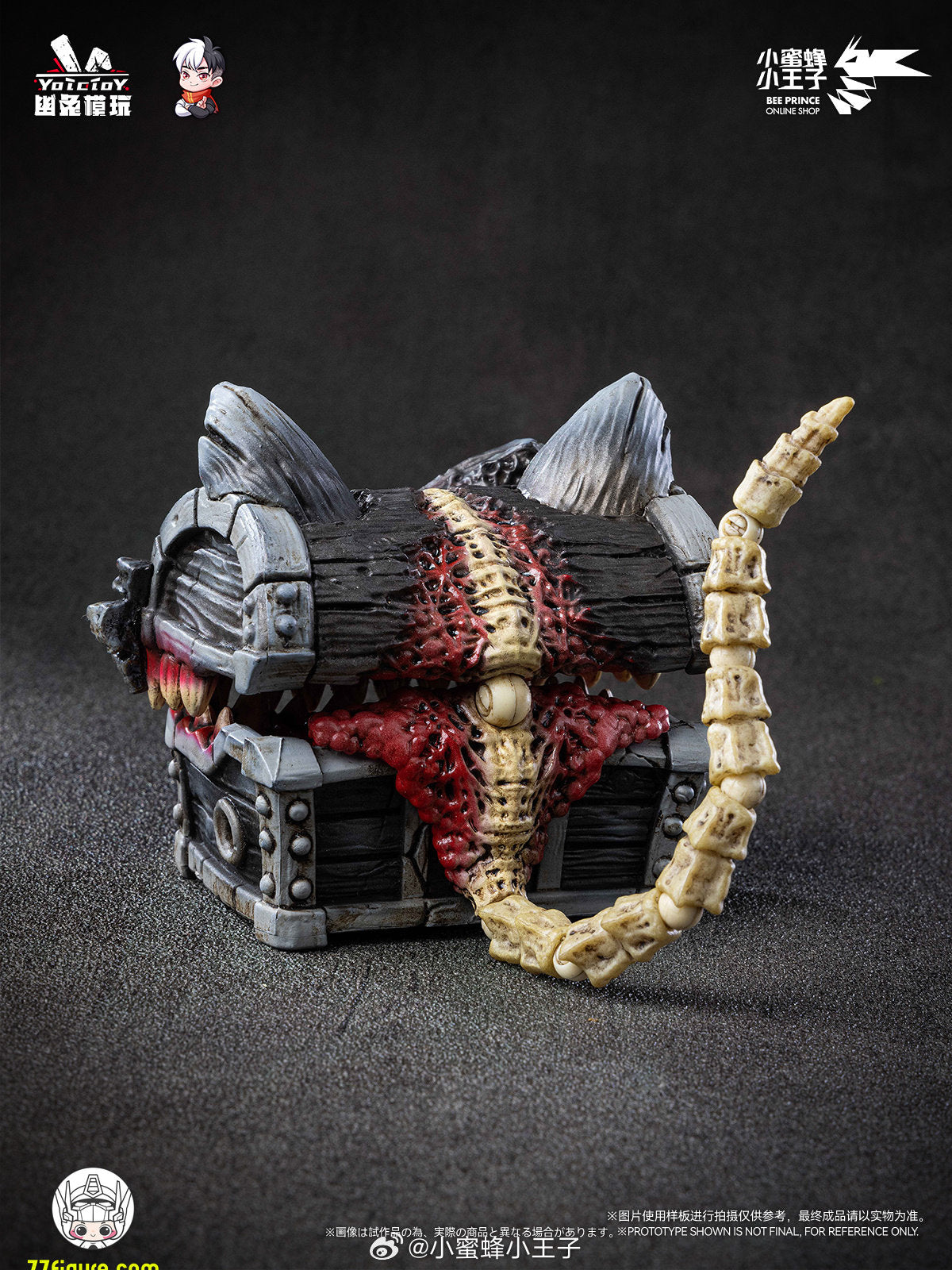 【予約商品】YoTo Toys 1/12 YTBD-003 ミミックチェスト キャット 塗装済み可動フィギュア