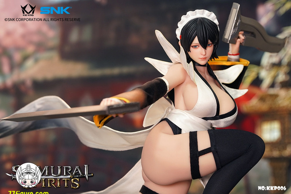 【予約商品】Kid King 1/6 KKP006 SNK公式ライセンス SAMURAI SPIRITS いろは 塗装済み可動フィギュア