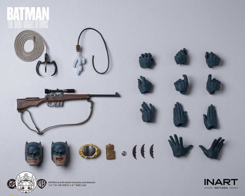 【予約商品】INART MAG C0006 『ダークナイト・リターンズ』 バットマン ブルースーツ 塗装済み可動フィギュア