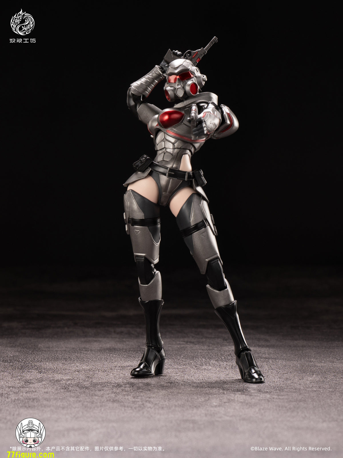 【予約商品】Blazing Wave Studio 1/12 ヴァルキリー ブリュンヒルデ 塗装済み可動フィギュア