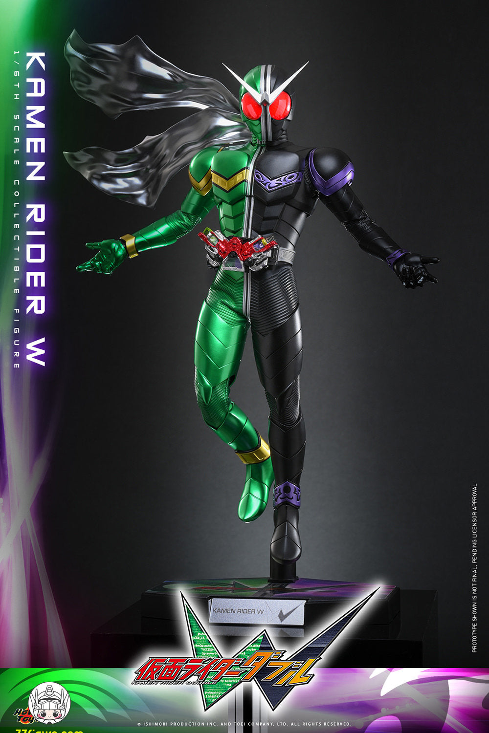 【予約商品】Hot Toys 1/6 TMS195 仮面ライダーW コレクター版 塗装済み可動フィギュア