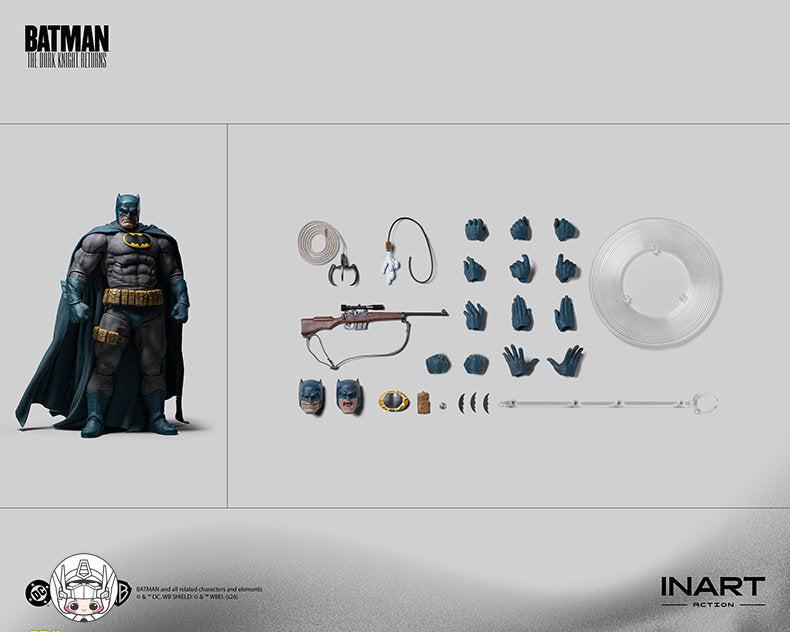 【予約商品】INART MAG C0006 『ダークナイト・リターンズ』 バットマン ブルースーツ 塗装済み可動フィギュア