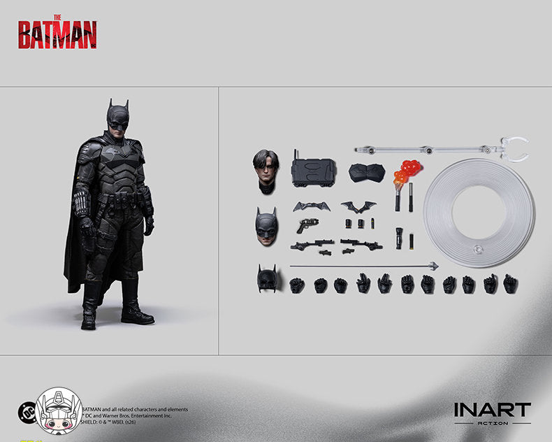【予約商品】INART 1/12 HG M0006『ザ・バットマン』バットマン 塗装済み可動フィギュア
