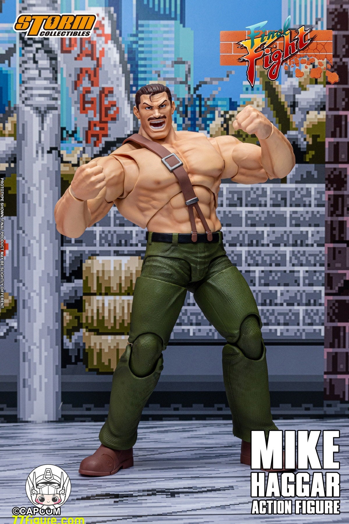 【予約商品】Storm Collectibles CAFF01 『ファイナルファイト』 マイク・ハガー 塗装済み可動フィギュア
