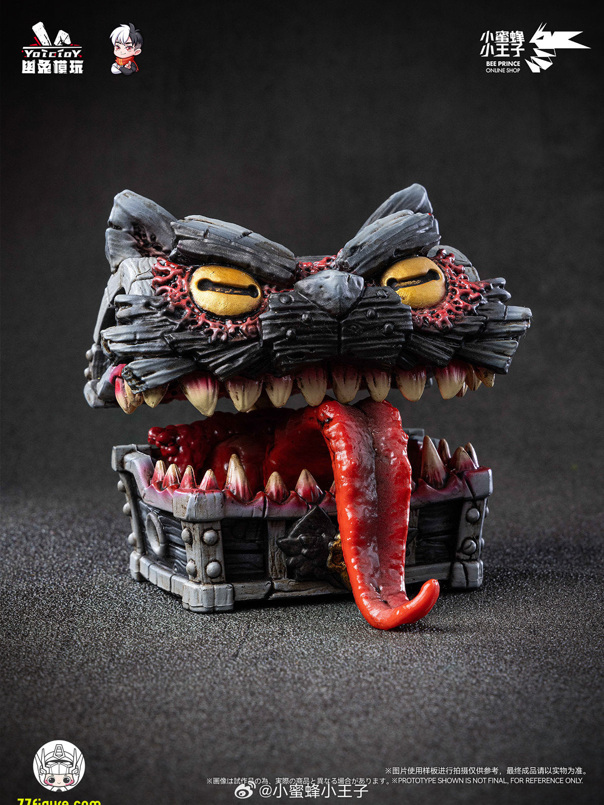 【予約商品】YoTo Toys 1/12 YTBD-003 ミミックチェスト キャット 塗装済み可動フィギュア