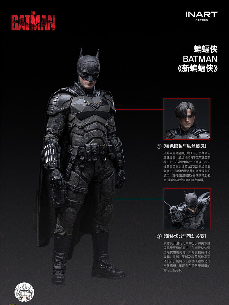【予約商品】INART 1/12 HG M0006『ザ・バットマン』バットマン 塗装済み可動フィギュア