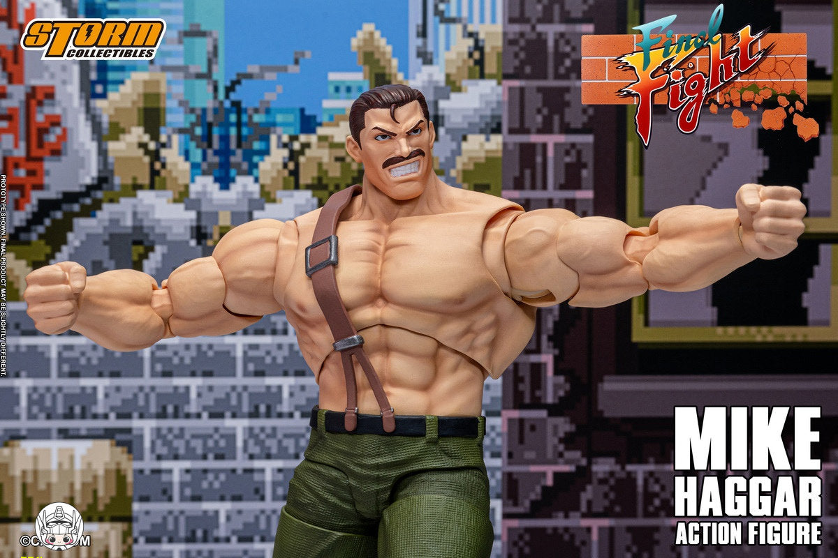 【予約商品】Storm Collectibles CAFF01 『ファイナルファイト』 マイク・ハガー 塗装済み可動フィギュア