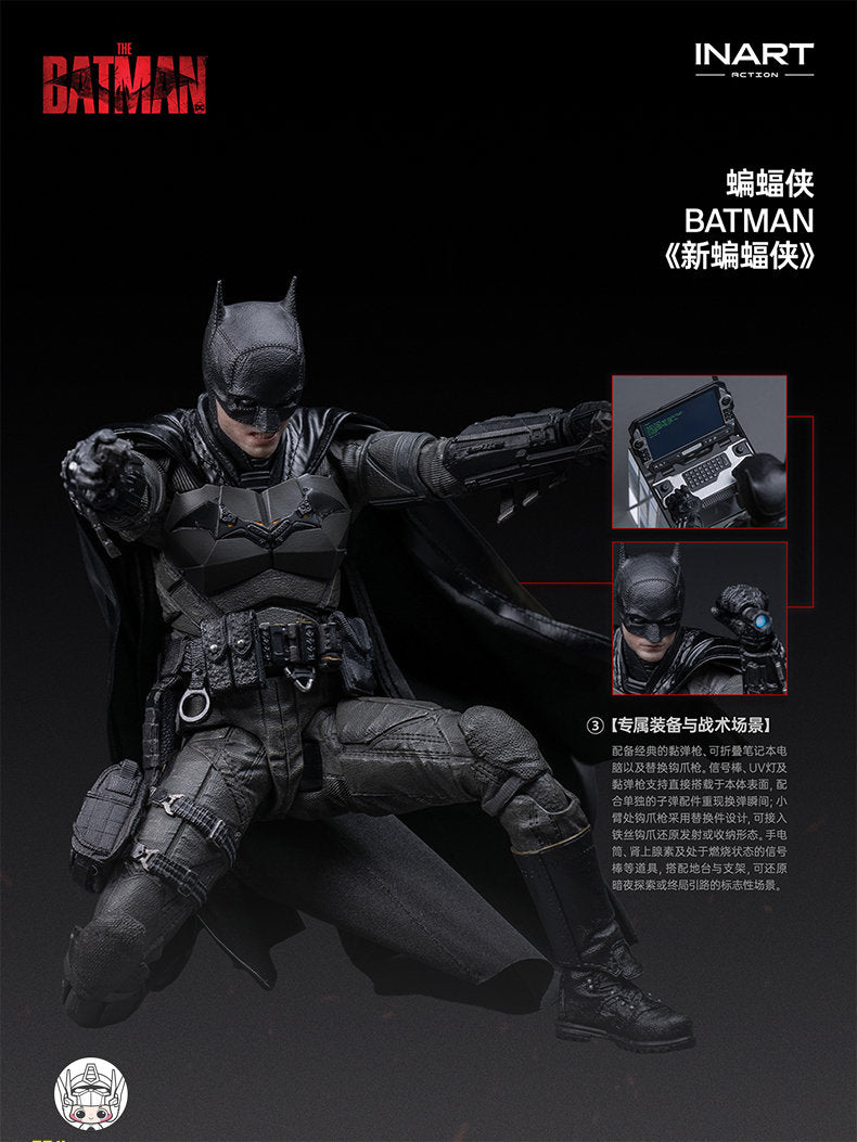 【予約商品】INART 1/12 HG M0006『ザ・バットマン』バットマン 塗装済み可動フィギュア