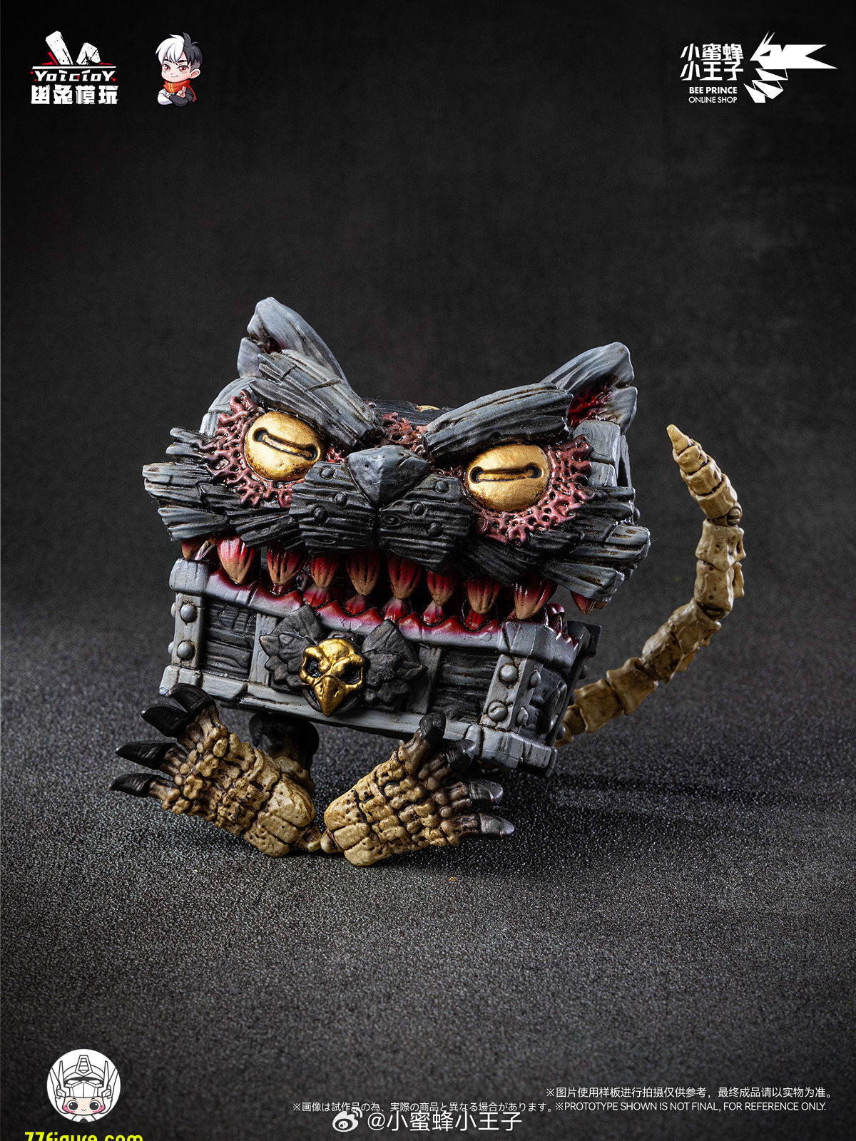 【予約商品】YoTo Toys 1/12 YTBD-003 ミミックチェスト キャット 塗装済み可動フィギュア