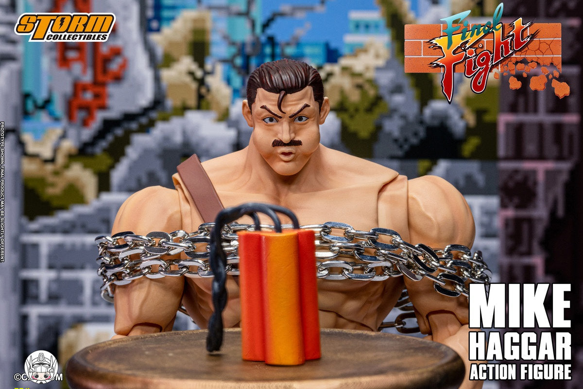 【予約商品】Storm Collectibles CAFF01 『ファイナルファイト』 マイク・ハガー 塗装済み可動フィギュア