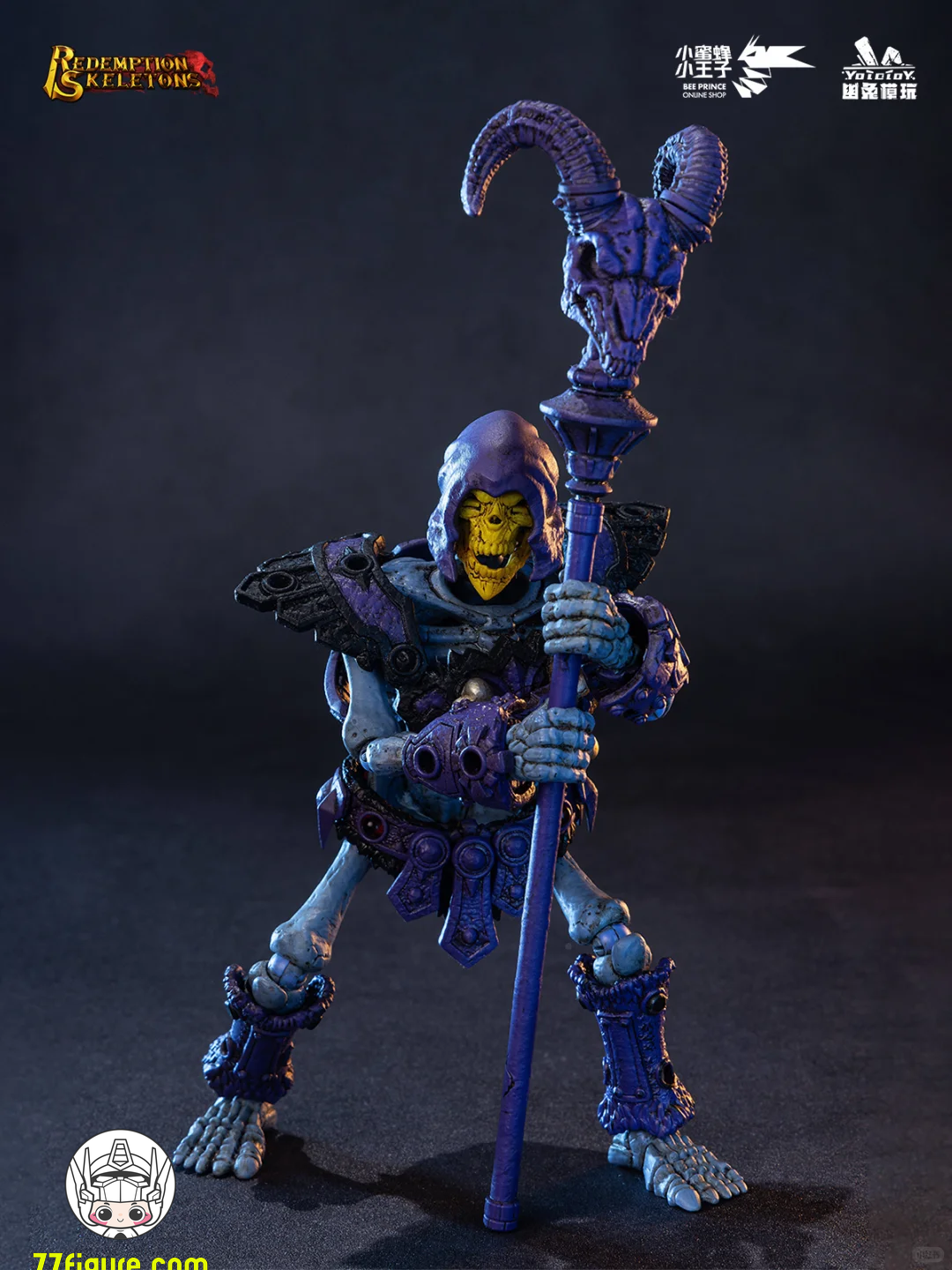 【予約商品】YoTo Toys 1/12 YTSS-005 スケルトンレギオン スケルトンサモナー 塗装済み可動フィギュア