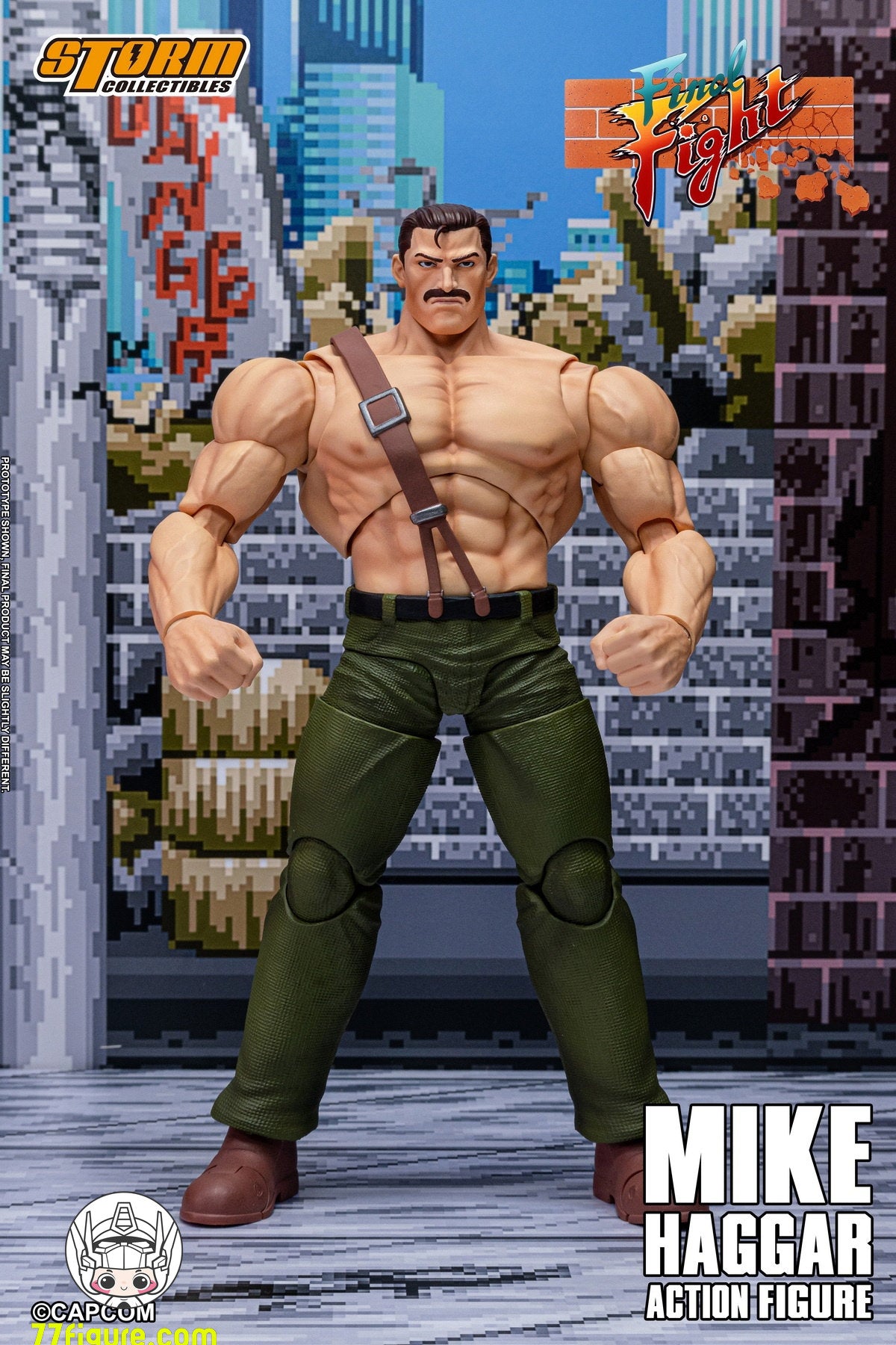 【予約商品】Storm Collectibles CAFF01 『ファイナルファイト』 マイク・ハガー 塗装済み可動フィギュア