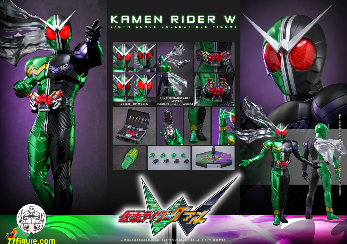 【予約商品】Hot Toys 1/6 TMS195 仮面ライダーW コレクター版 塗装済み可動フィギュア