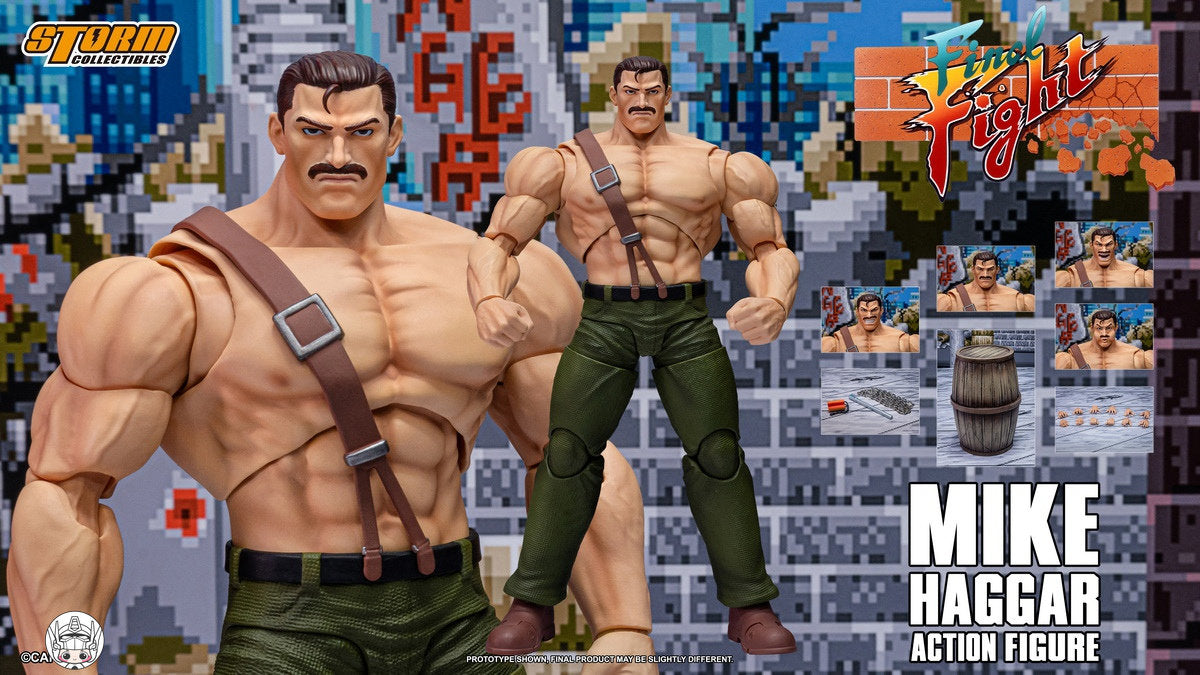 【予約商品】Storm Collectibles CAFF01 『ファイナルファイト』 マイク・ハガー 塗装済み可動フィギュア