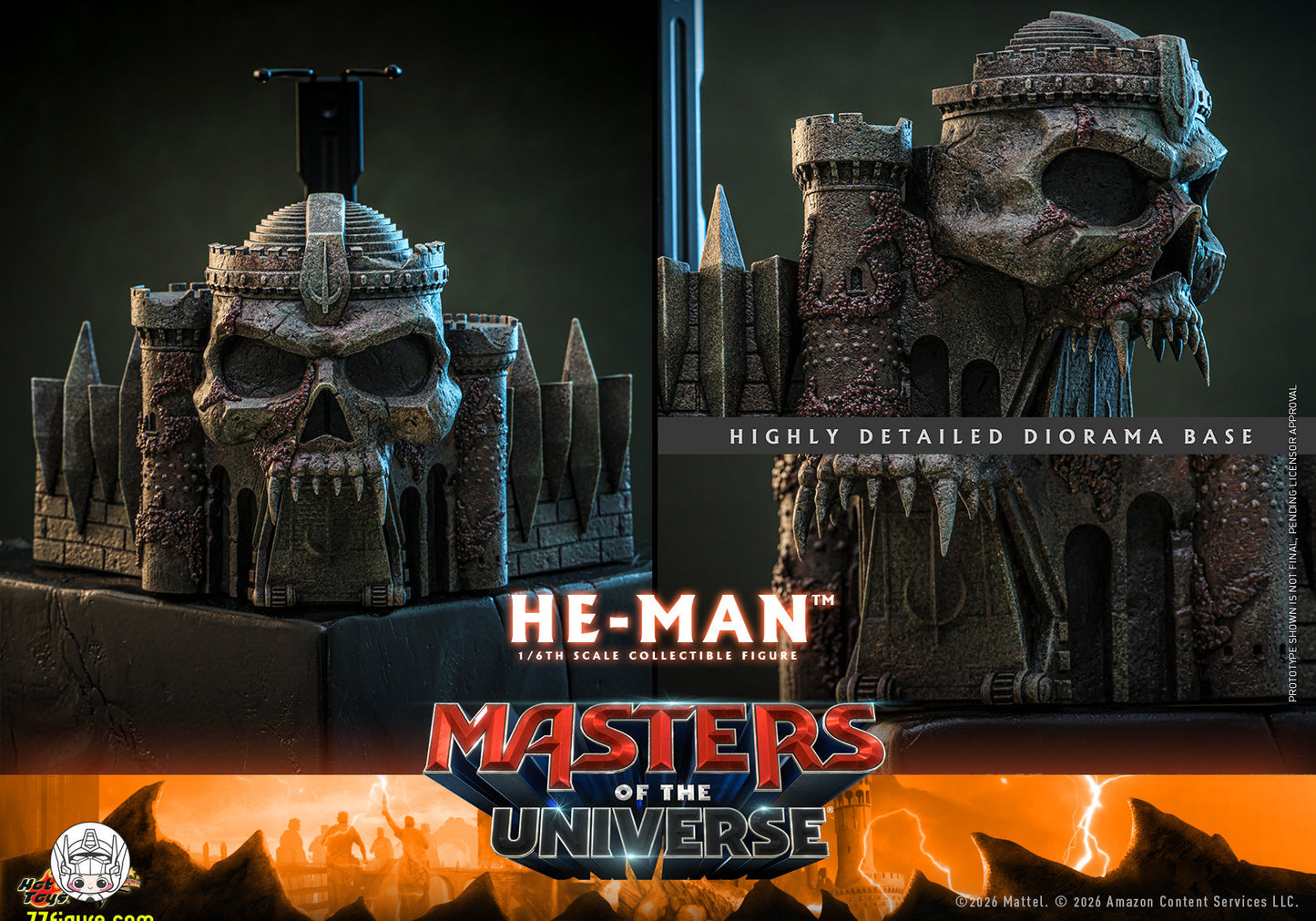 【予約商品】Hot Toys 1/6『マスターズ・オブ・ザ・ユニバース 2026』ヒーマン 塗装済み可動フィギュア