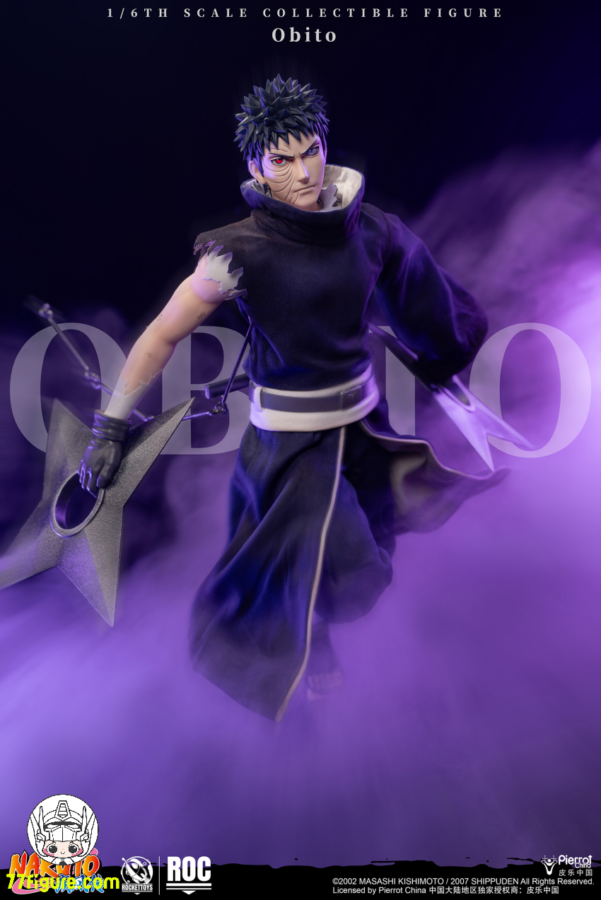 【予約商品】Rocket Toys 1/6 公式公認 『NARUTO -ナルト-』 うちは オビト 塗装済み可動フィギュア