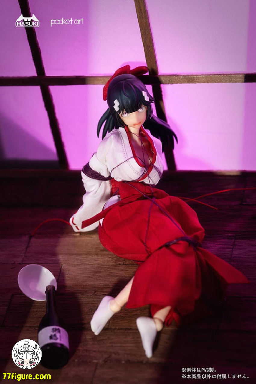 HASUKI pocket art PA005 退魔巫女 ツバキ HASUKI pocket art PA005 退魔巫女 ツバキ
