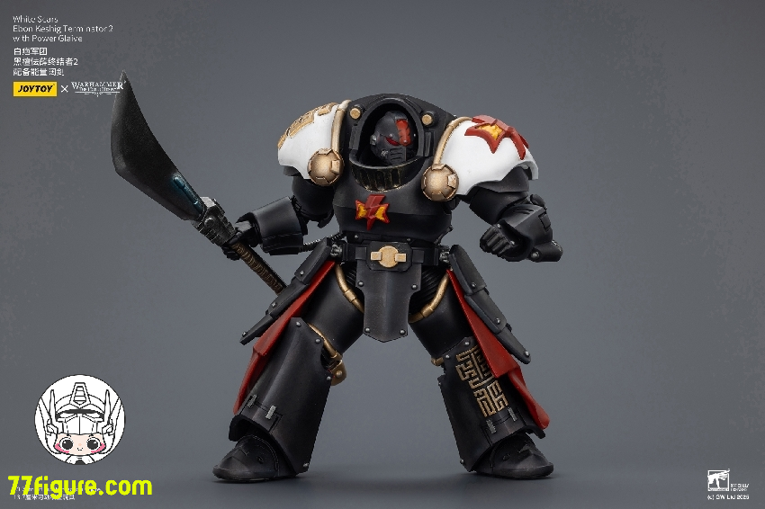 【予約商品】ジョイトイ JoyToy Source 1/18 『ウォーハンマー ホルスの異端』ホワイト スカーズ エボン ケシグ ターミネーター2 パワーグレイブ付き 塗装済み可動フィギュア