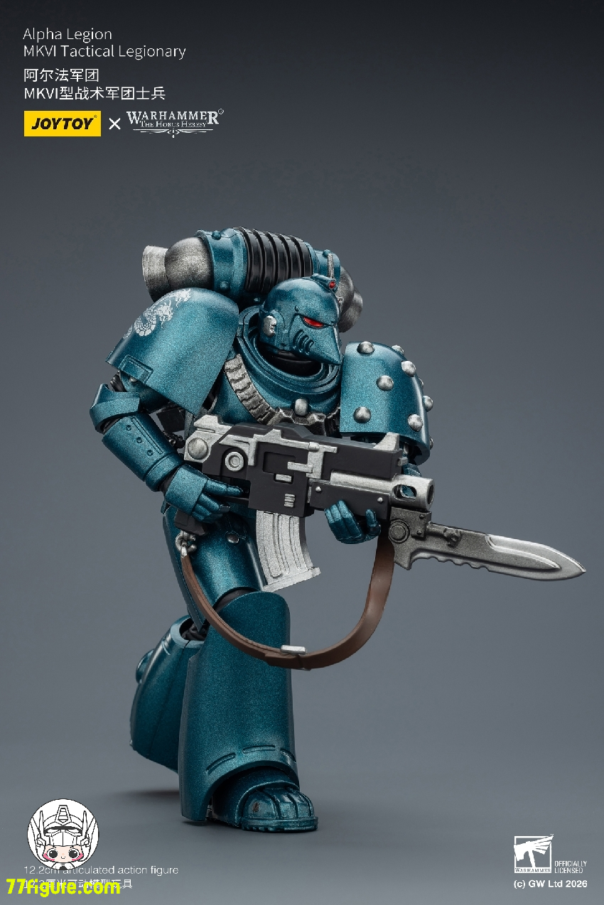 【予約商品】ジョイトイ JoyToy Source 1/18 『ウォーハンマー ホルスの異端』アルファ レギオン MKVI タクティカル レジオナリー 塗装済み可動フィギュア