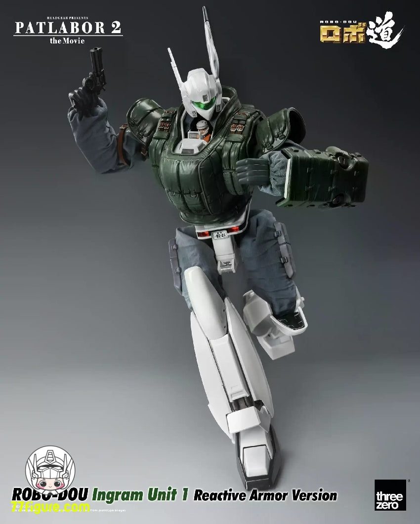 Threezero 1/35 3Z02110W0 『機動警察パトレイバー2 the Movie』ロボ道 イングラム リアクティブアーマー1号機  塗装済み可動フィギュア - 77figure.com