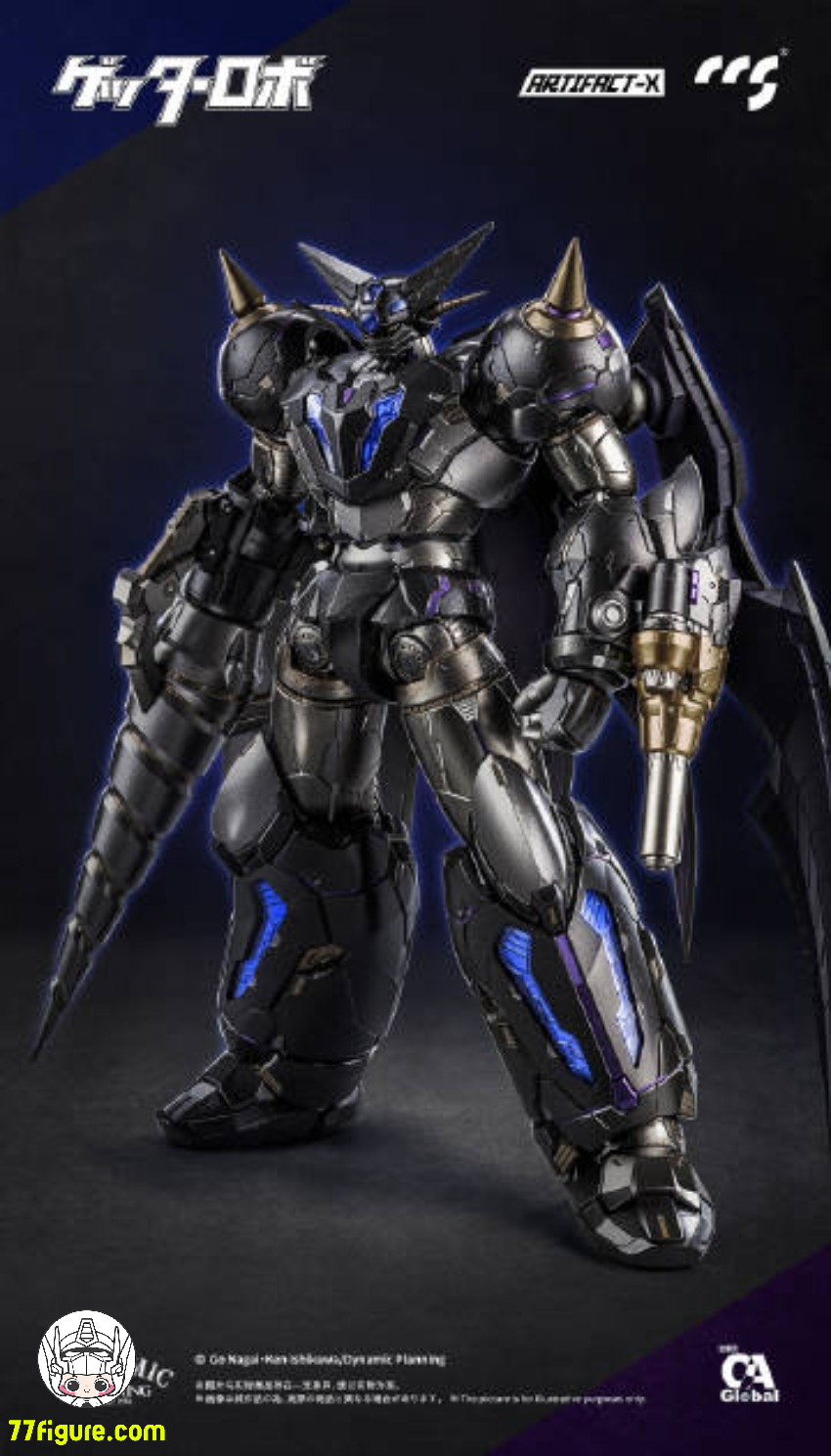 【先行販売】CCS TOYS アーティファクト-X『ゲッターロボ 』ブラックゲッター 塗装済み可動フィギュア