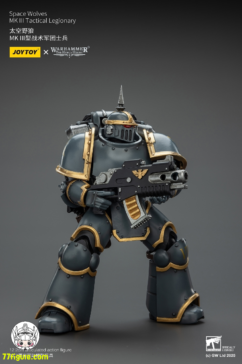 【予約商品】ジョイトイ JoyToy Source 1/18 『ウォーハンマー ホルスの異端』スペース ウルフ MK III タクティカル レギオナリー 塗装済み可動フィギュア