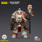 【予約受付終了】ジョイトイ JoyToy Source 1/18 『ウォーハンマー40K』ホワイト・スカーズ ストームシーア・コンサル フォース・スタッフとボルト・ピストル付き 塗装済み可動フィギュア