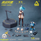 Loscont 1/12 ABA-003『装戦天使』霧雨 塗装済み可動フィギュア