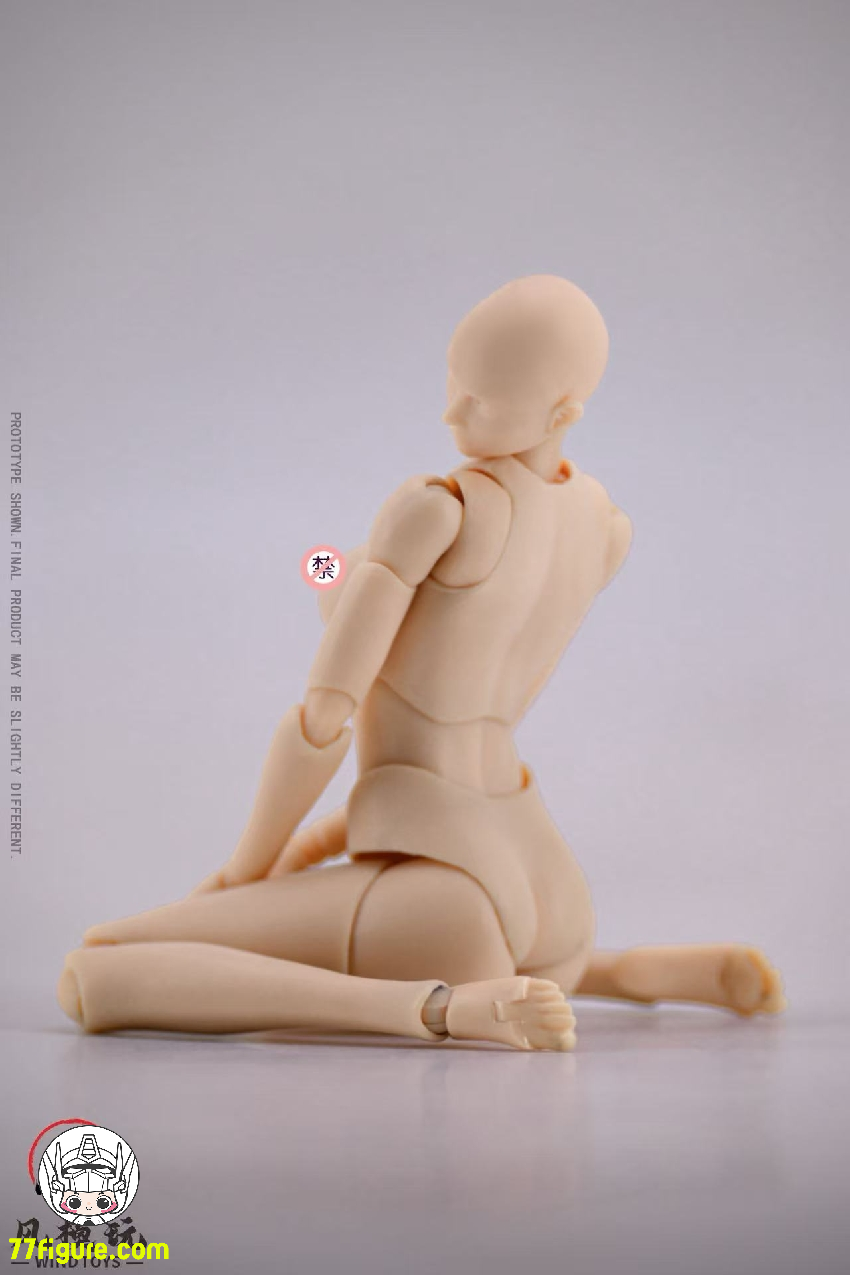 【予約商品】Wind Toys 1/12 FMW006 スーパーモデル 可動女性素体「ホワイトスキン」