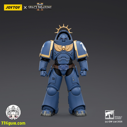 【予約商品】ジョイトイ JoyToy Source 1/18 『ウォーハンマー40K』ゲームエディション ウルトラマリーンズ ヘビーインターセッサー ヘビーボルトライフルとボルトピストル付き 塗装済み可動フィギュア