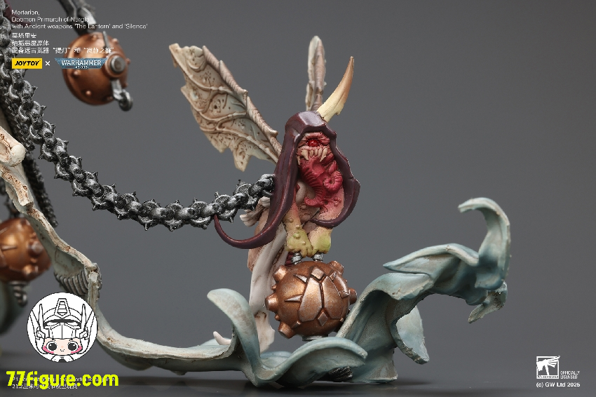 【予約商品】ジョイトイ JoyToy Source 1/18 『ウォーハンマー40K』モータリオン ナーグルのデーモン・プライマーク 古代の武器「ランタン」と「サイレンス」付き 塗装済み可動フィギュア