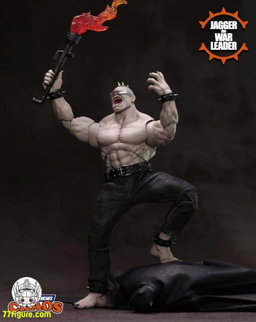 【予約商品】CHAOS 1/12 003 ザ・ウォーリーダー ジャガー 塗装済み可動フィギュア