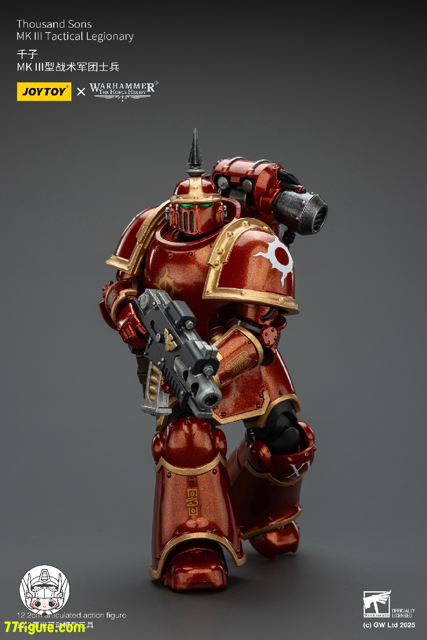 【予約商品】ジョイトイ JoyToy Source 1/18 『ウォーハンマー ホルスの異端』千子 MK III タクティカル レギオナリー 塗装済み可動フィギュア