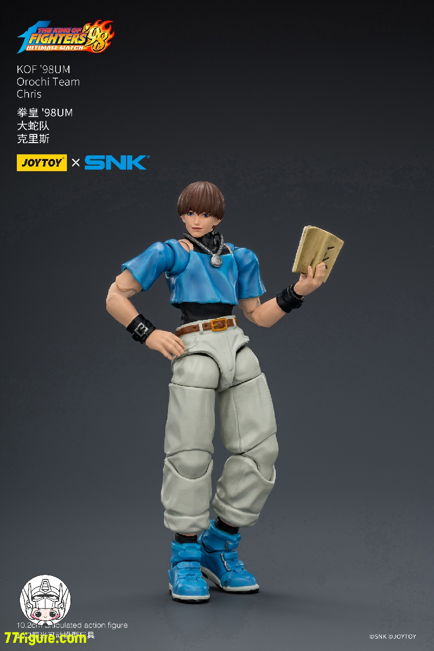 【予約商品】ジョイトイ JoyToy Source 1/18 SNK KOF 98UM  オロチチーム クリス 塗装済み可動フィギュア