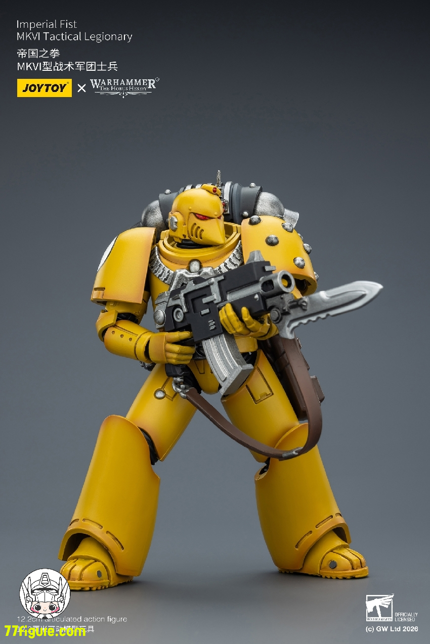 【予約商品】ジョイトイ JoyToy Source 1/18 『ウォーハンマー ホルスの異端』インペリアル フィスト MKVI タクティカル レジオナリー 塗装済み可動フィギュア