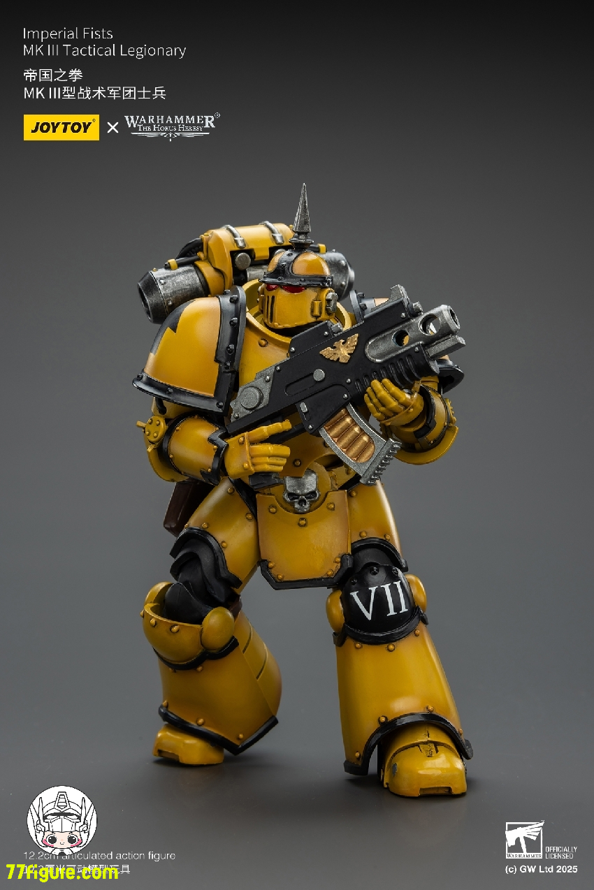 【予約商品】ジョイトイ JoyToy Source 1/18 『ウォーハンマー ホルスの異端』インペリアル フィスト MK III タクティカル レギオナリー 塗装済み可動フィギュア