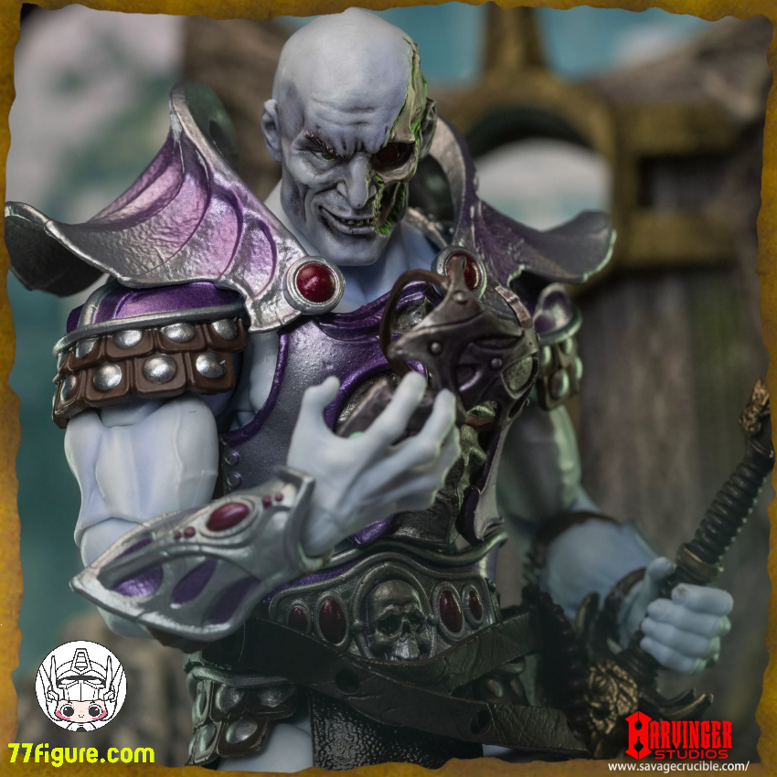 Harvinger Studios 1/12 サヴェッジ・クルーシブル 不死のナラカ 塗装済み可動フィギュア
