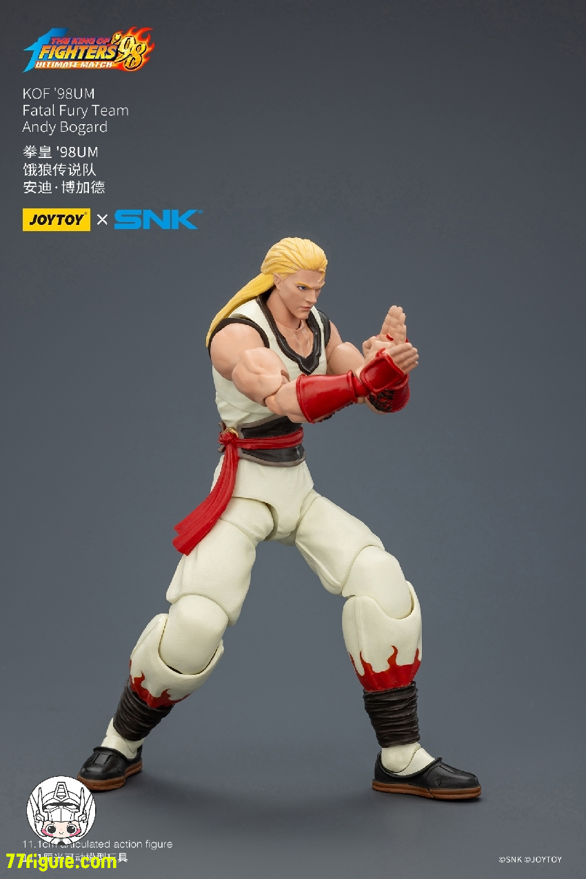 【予約受付終了】ジョイトイ JoyToy Source 1/18 SNK KOF 98UM 『餓狼伝説』アンディ・ボガード 塗装済み可動フィギュア