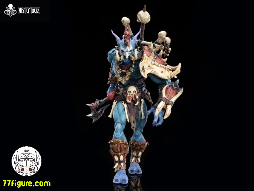 【予約商品】Mety Toyz 1/10 冒険者の世界 蛮族鬼神狩者 森金 塗装済み可動フィギュア