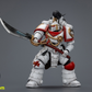 【品切れ】ジョイトイ JoyToy Source 1/18 『ウォーハンマー ホルスの異端』ホワイト スカーズ レギオン プラエトル 塗装済み可動フィギュア