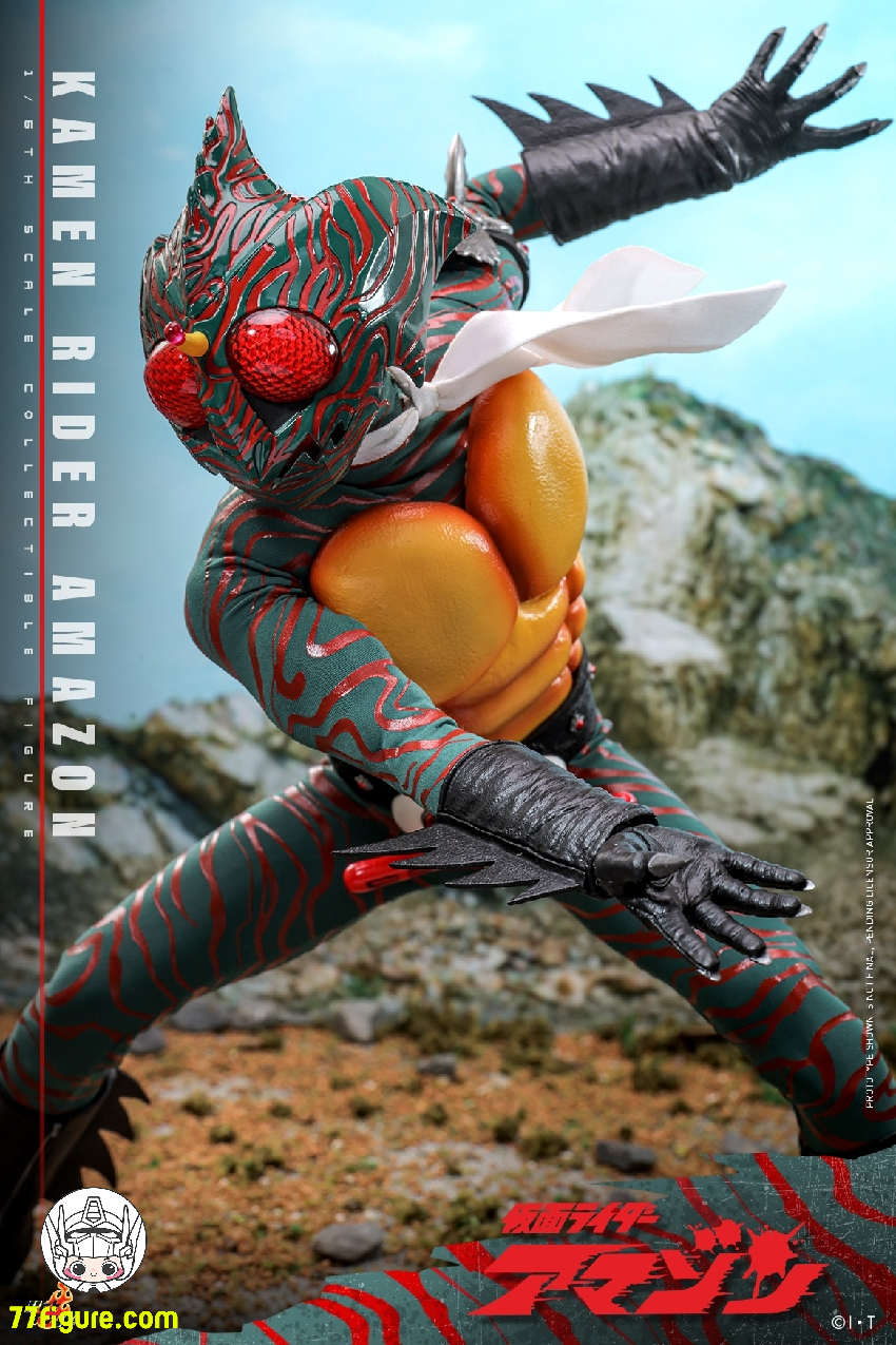 【予約商品】Hot Toys 1/6 TMS184 仮面ライダー アマゾン 塗装済み可動フィギュア